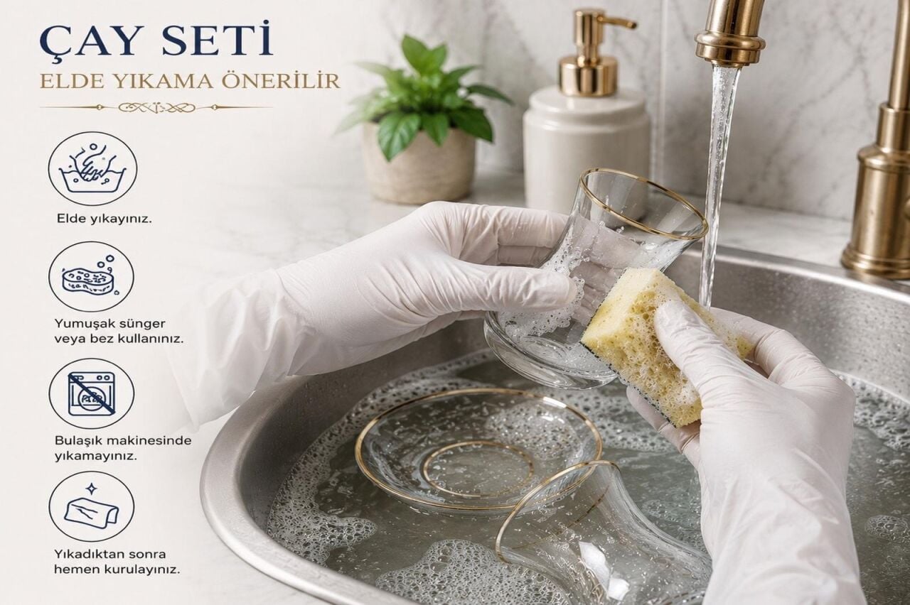 ÇAY SETİ BAKIMI VE TEMİZLİK REHBERİ