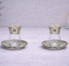 ÇİNİLİ TOPKAPI ÇAY SETİ