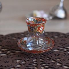 ÇİNİLİ İZNİK ÇAY SETİ