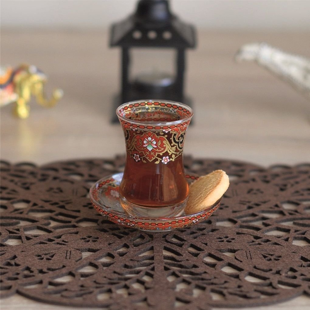 ÇİNİLİ İZNİK ÇAY SETİ