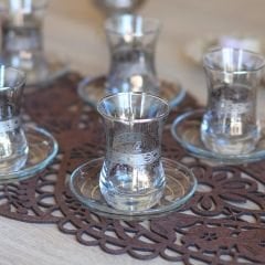 DANTEL ÇAY SETİ - GÜMÜŞ