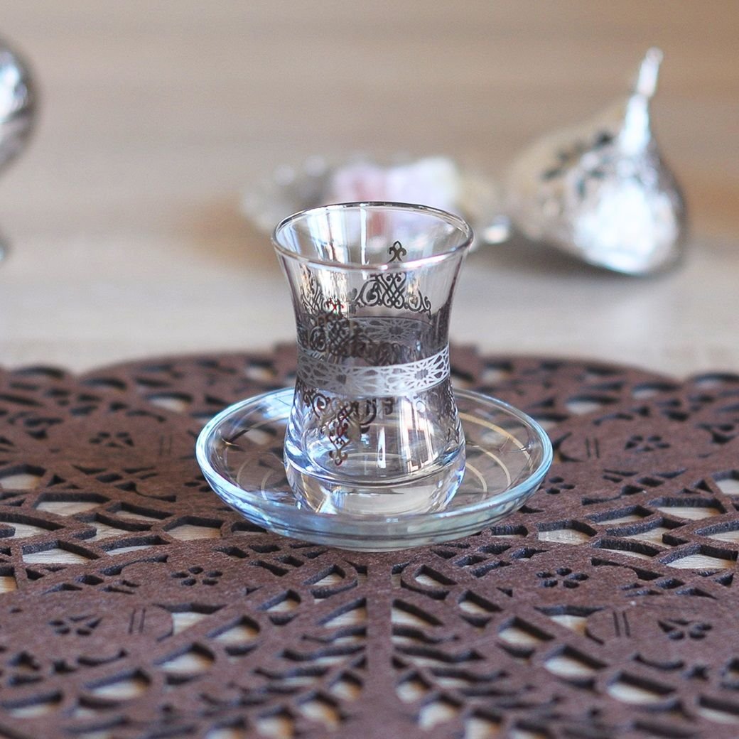 DANTEL ÇAY SETİ - GÜMÜŞ