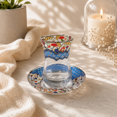 ÇİNİLİ DERYA ÇAY SETİ