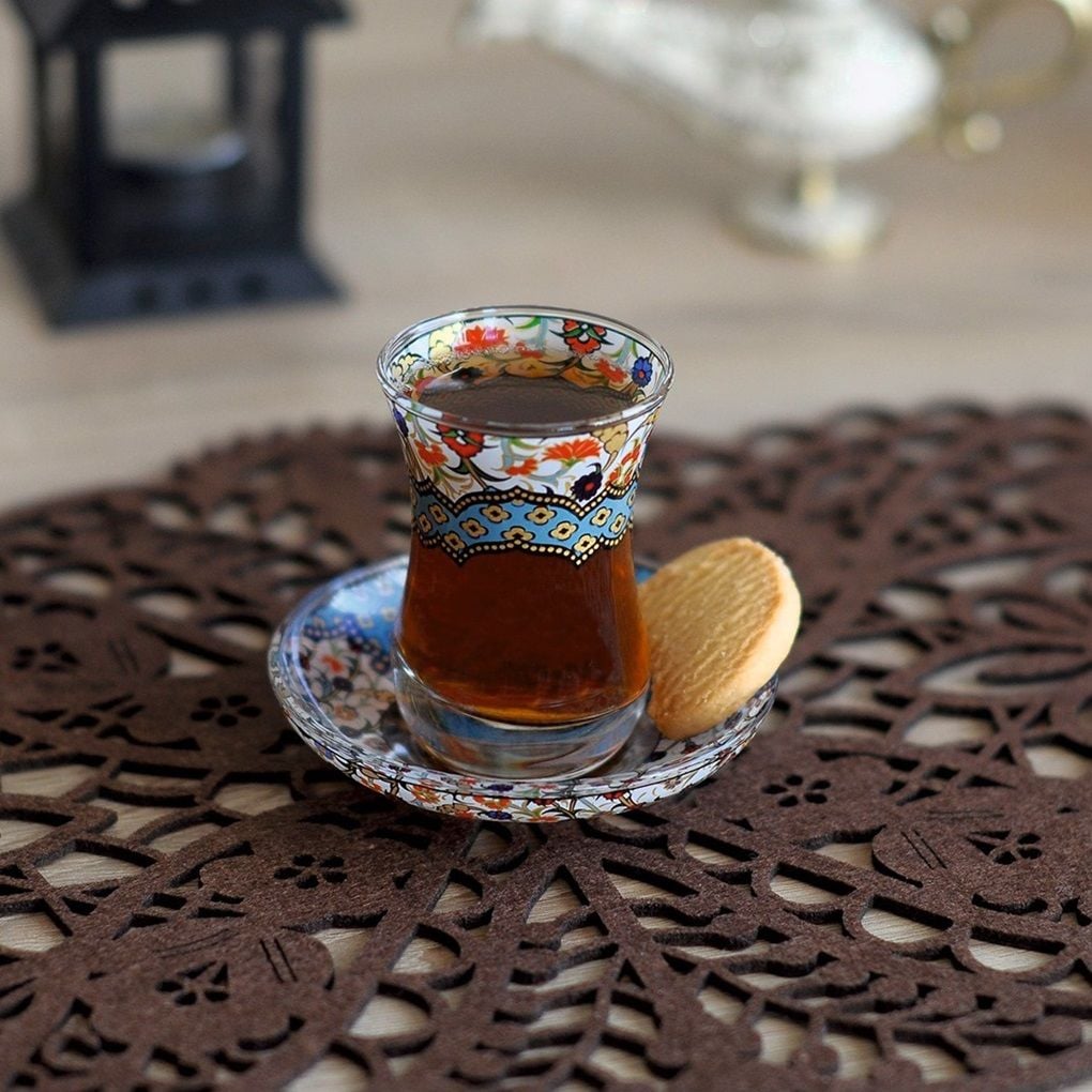 ÇİNİLİ DERYA ÇAY SETİ