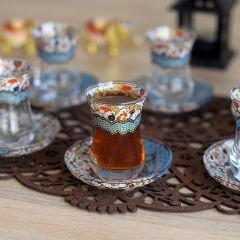 ÇİNİLİ DERYA ÇAY SETİ