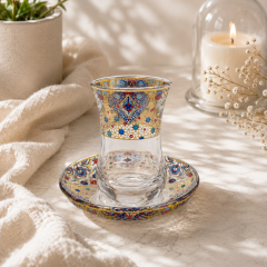 ÇİNİLİ KÜTAHYA ÇAY SETİ