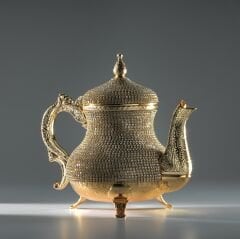 METAL TAŞLI DEMLİK - ALTIN