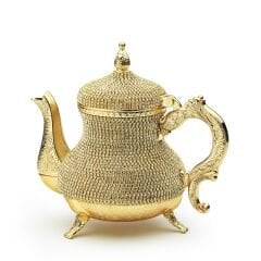 METAL TAŞLI DEMLİK - ALTIN