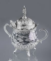 METAL GRİ ŞEKERLİK - GÜMÜŞ