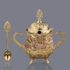 METAL KAHVERENGİ ŞEKERLİK - ALTIN