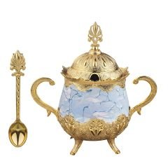 METAL TURKUAZ ŞEKERLİK - ALTIN