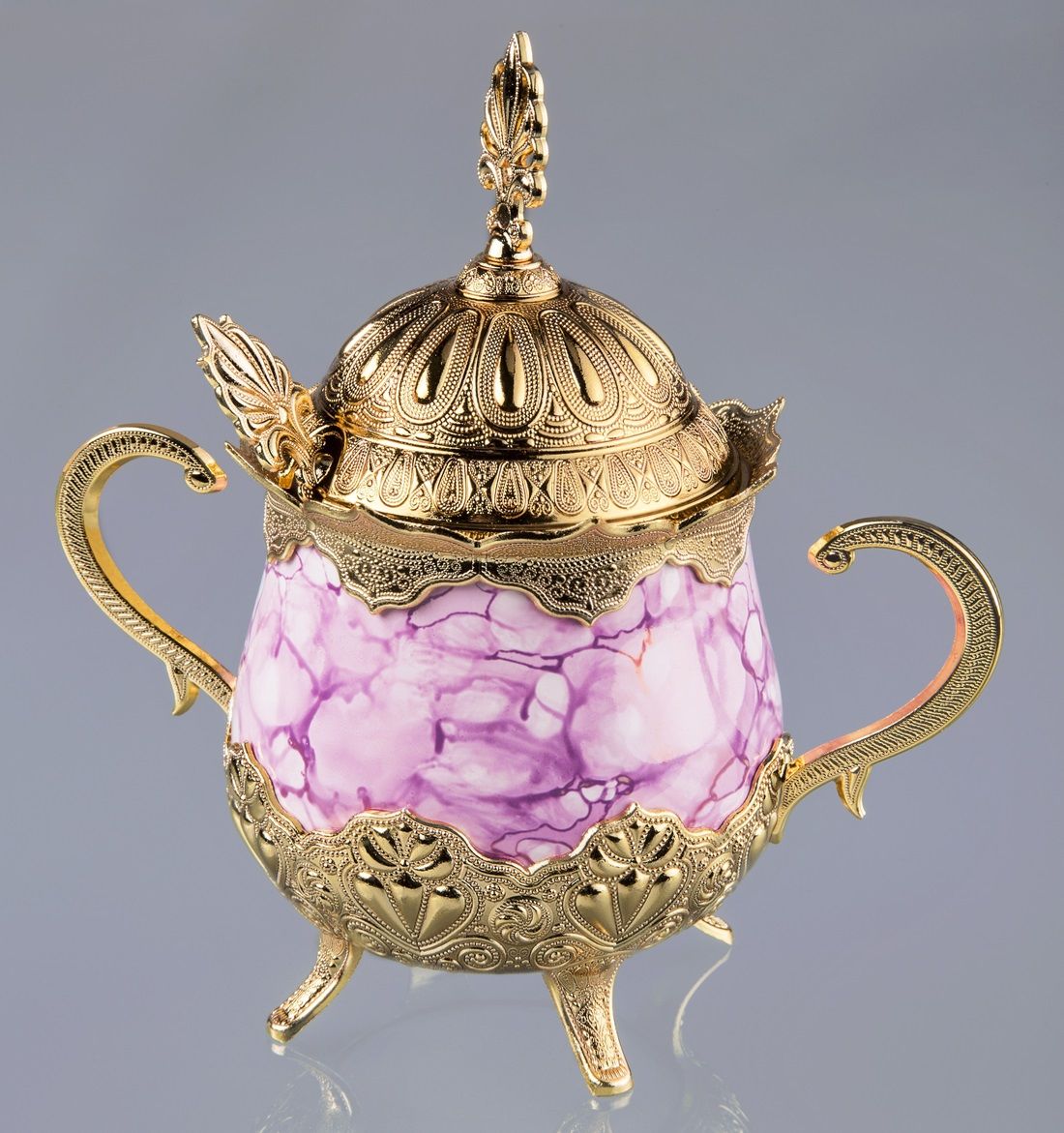 METAL PEMBE ŞEKERLİK - ALTIN