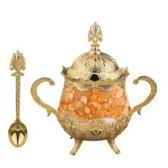 METAL TURUNCU ŞEKERLİK - ALTIN