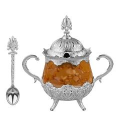 METAL ŞEKERLİK TURUNCU - GÜMÜŞ