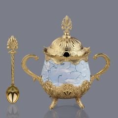 METAL MAVİ ŞEKERLİK - ALTIN