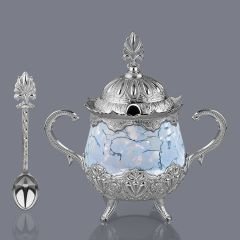 METAL MAVİ ŞEKERLİK - GÜMÜŞ