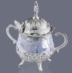 METAL MAVİ ŞEKERLİK - GÜMÜŞ