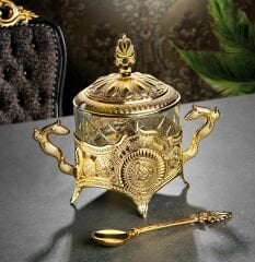 METAL KAPLAMA CAM ŞEKERLİK - ALTIN