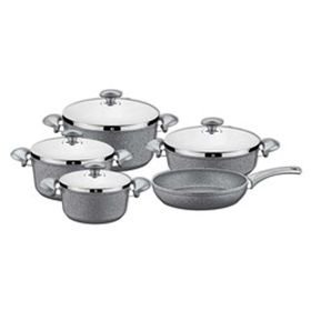 MAYFAIR 7 PARÇA TENCERE TAVA SETİ Gri