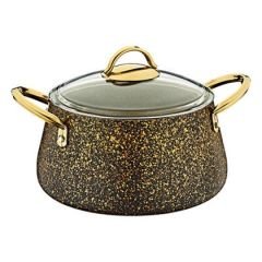 OMS KEOPS 7 PARÇA TENCERE SETİ Altın