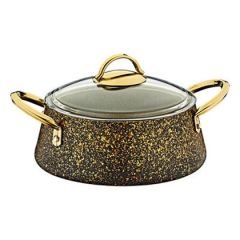 OMS KEOPS 7 PARÇA TENCERE SETİ Altın