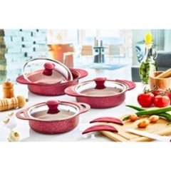 OMS GRANİT SAHAN TAKIMI Kırmızı