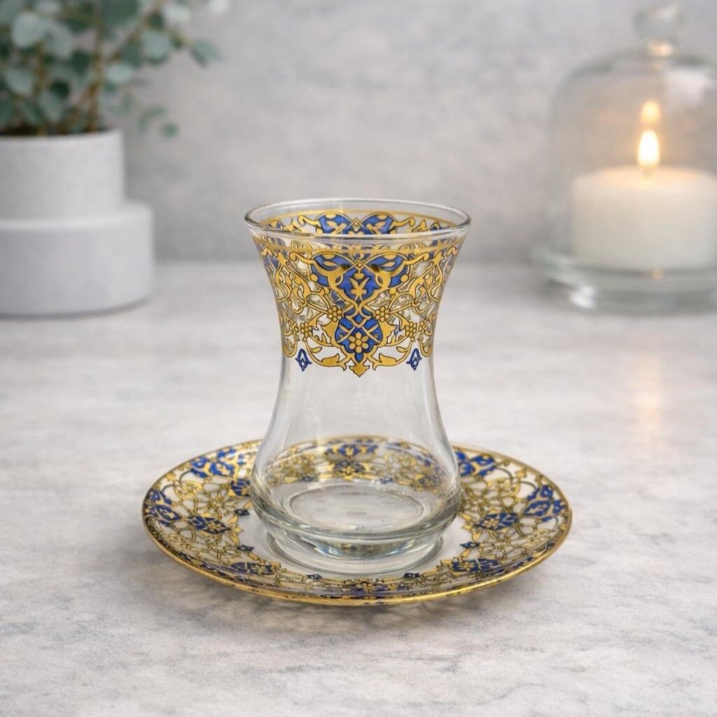 FİRUZE ÇAY SETİ