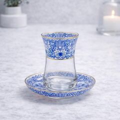 ÇİNİLİ EL NAZAR ÇAY SETİ