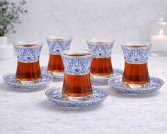 ÇİNİLİ EL NAZAR ÇAY SETİ
