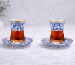 ÇİNİLİ EL NAZAR ÇAY SETİ
