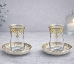 PORSELEN REVAK DESENLİ ÇAY SETİ