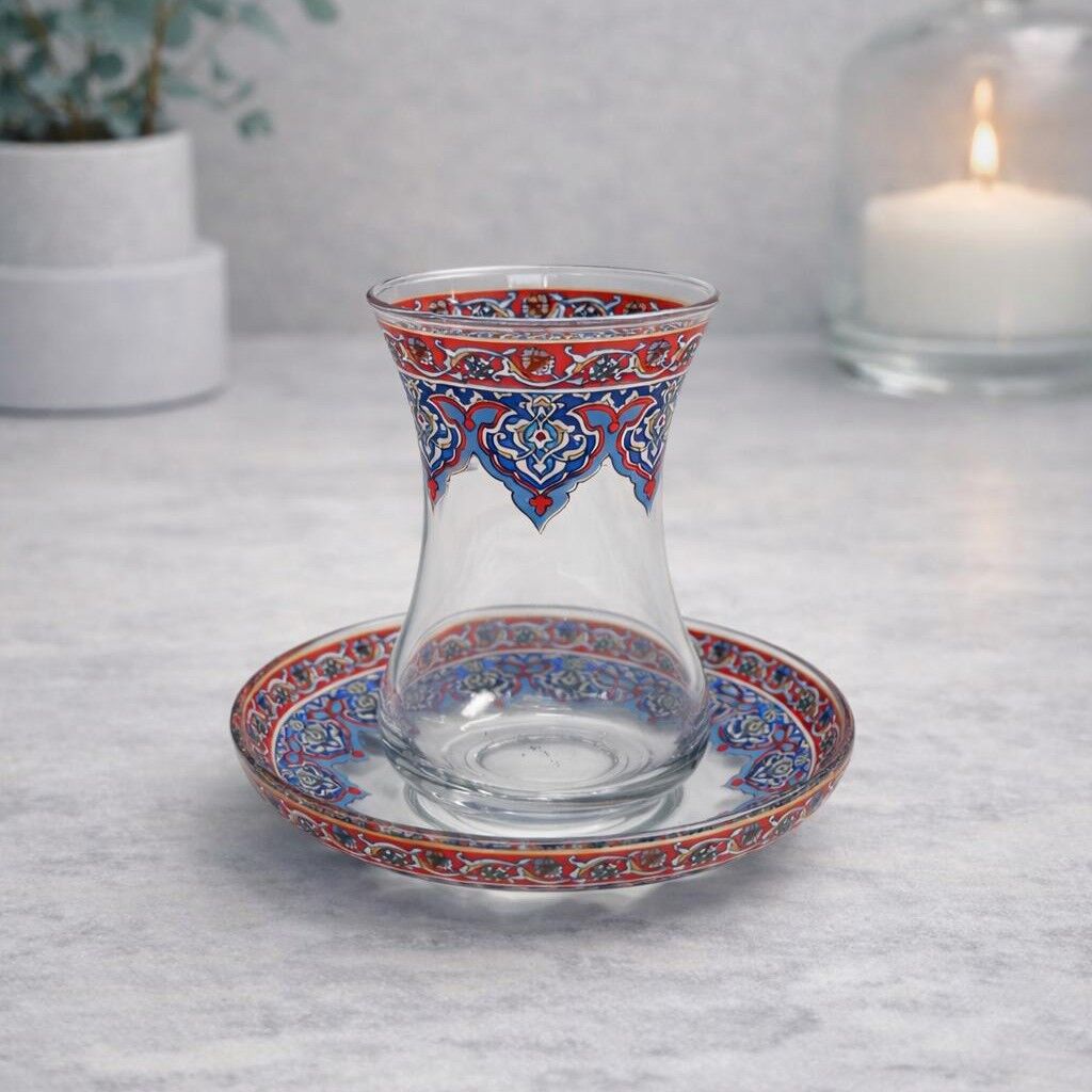 ÇİNİLİ DİVAN ÇAY SETİ