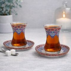 ÇİNİLİ DİVAN ÇAY SETİ