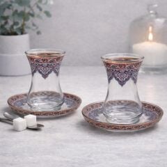 ÇİNİLİ DİVAN ÇAY SETİ