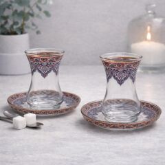 ÇİNİLİ DİVAN ÇAY SETİ