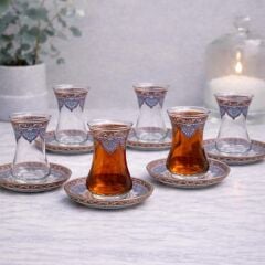 ÇİNİLİ DİVAN ÇAY SETİ