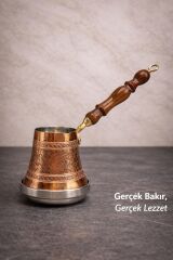 KİRAZ DESENLİ MİNİ İNDÜKSİYON TABANLI BAKIR CEZVE – 2 KİŞİLİK