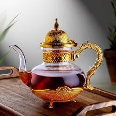 AHSEN MOTİFLİ CAM İBRİK – 720 ml