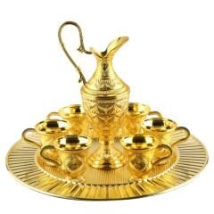 Osmanlı Motifli Zemzem Takımı – Altın