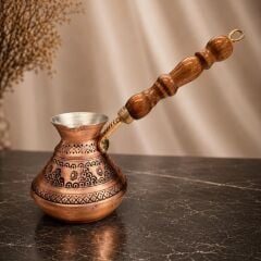 SELÇUKLU SERİSİ BAKIR RUS CEZVESİ